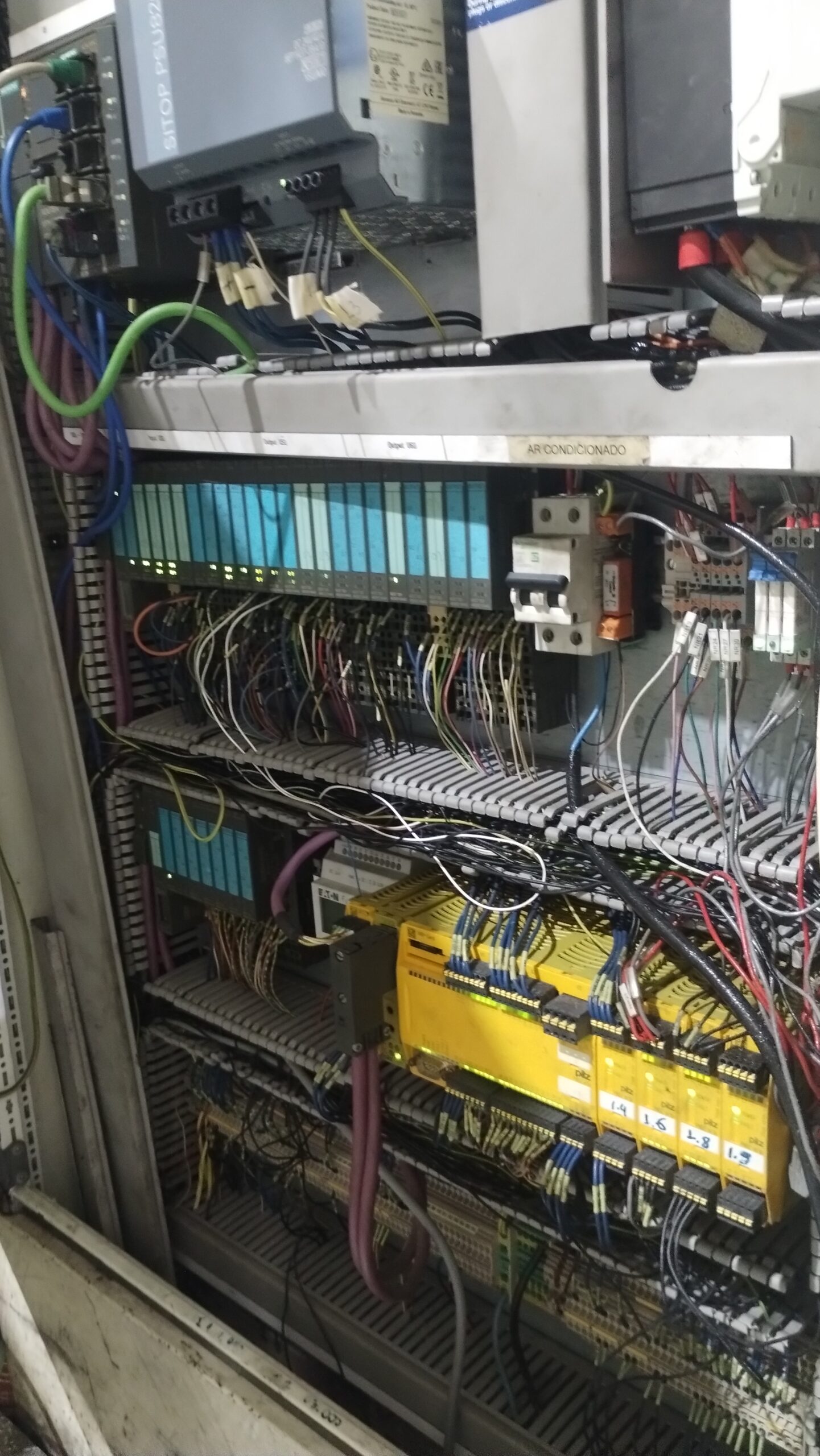 reforma de painel elétrico industrial